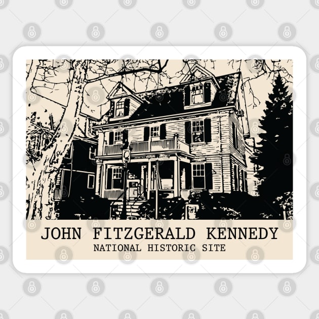 John Fitzgerald Kennedy National Historic Site Sticker by Lakeric